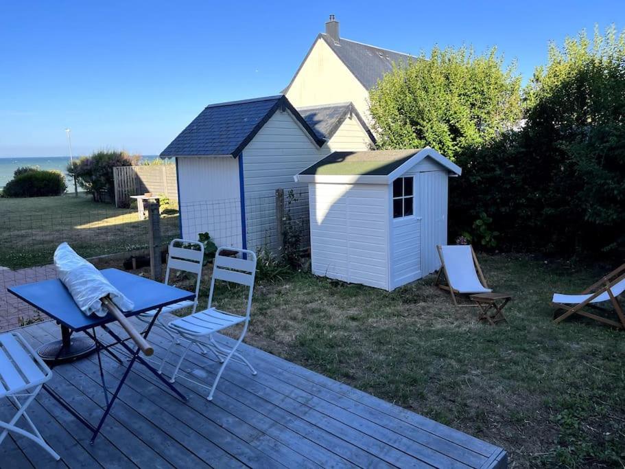 La Cabine Vue Mer Luc-sur-Mer Exterior photo